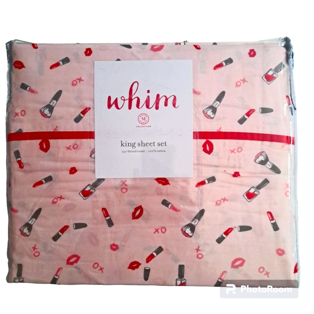 WHIM King sheet set